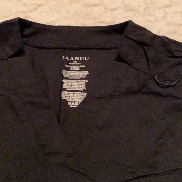 Jaanuu notched neck scrub top - Picture 2 of 2